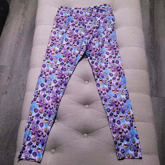 Charlie’s Project Disney Halloween Treats Womens leggings 4-14 Soft New - Picture 2 of 11